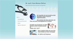 Desktop Screenshot of dr-cd-richter-muenster.de